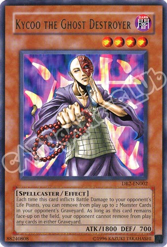 DB2-EN002 Kycoo the Ghost Destroyer rara (EN) -NEAR MINT-