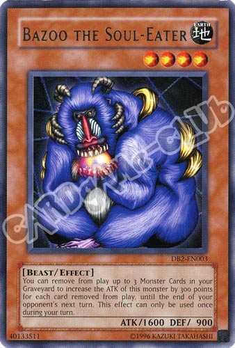 DB2-EN003 Bazoo the Soul-Eater ultra rara (EN) -NEAR MINT-