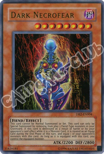 DB2-EN004 Dark Necrofear comune (EN) -NEAR MINT-