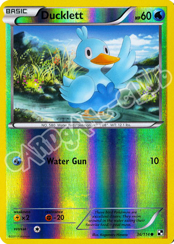 036 / 114 Ducklett comune foil reverse (EN) -NEAR MINT-