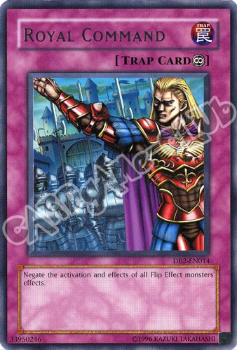DB2-EN014 Royal Command rara (EN) -NEAR MINT-