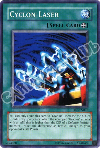 DB2-EN028 Cyclon Laser comune (EN) -NEAR MINT-