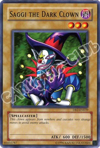 DB2-EN039 Saggi the Dark Clown comune (EN) -NEAR MINT-