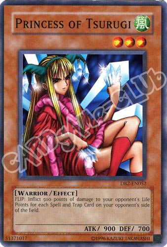 DB2-EN052 Princess of Tsurugi comune (EN) -NEAR MINT-