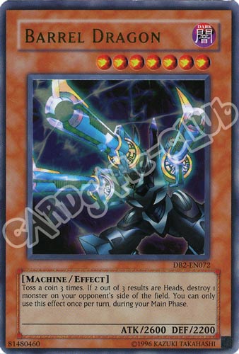 DB2-EN072 Barrel Dragon ultra rara (EN) -NEAR MINT-
