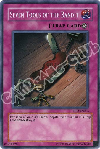 DB2-EN075 Seven Tools of the Bandit super rara (EN) -NEAR MINT-