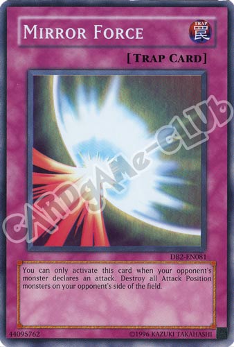 DB2-EN081 Mirror Force super rara (EN) -NEAR MINT-