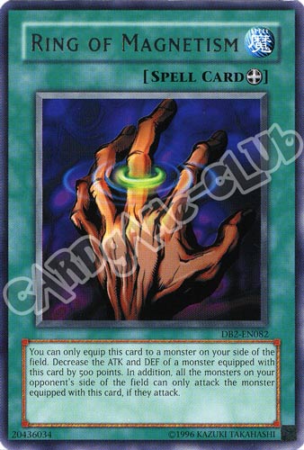 DB2-EN082 Ring of Magnetism rara (EN) -NEAR MINT-