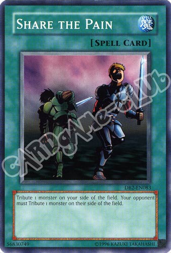 DB2-EN083 Share the Pain comune (EN) -NEAR MINT-