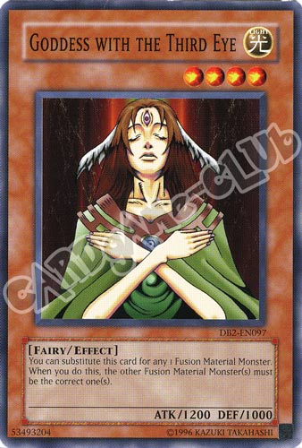 DB2-EN097 Goddess With The Third Eye comune (EN) -NEAR MINT-