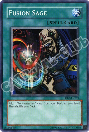 DB2-EN109 Fusion Sage comune (EN) -NEAR MINT-