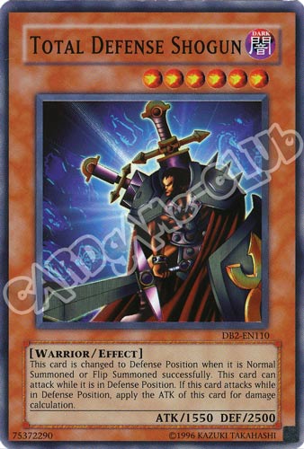 DB2-EN110 Total Defense Shogun super rara (EN) -NEAR MINT-