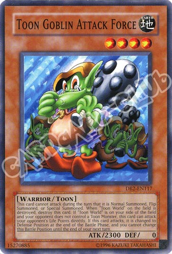 DB2-EN117 Toon Goblin Attack Force comune (EN) -NEAR MINT-
