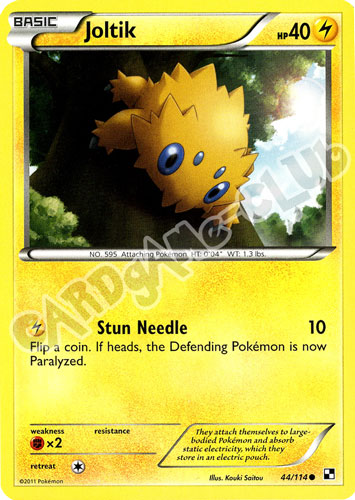 044 / 114 Joltik comune (EN) -NEAR MINT-