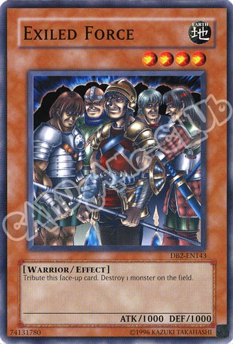 DB2-EN143 Exiled Force comune (EN) -NEAR MINT-
