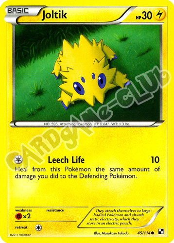 045 / 114 Joltik comune (EN) -NEAR MINT-