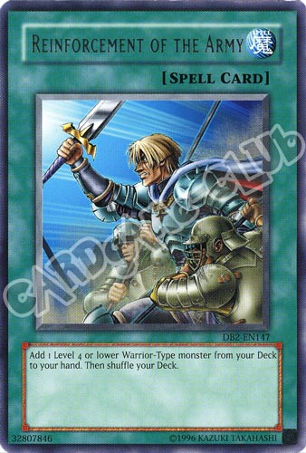 DB2-EN147 Reinforcement of the Army rara (EN) -NEAR MINT-