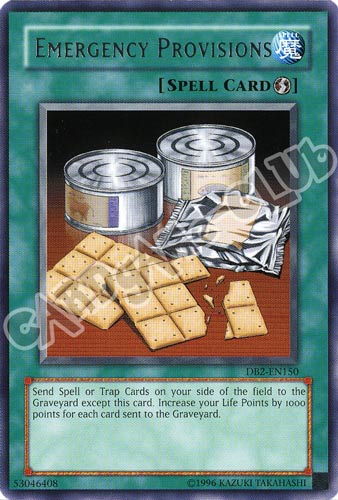 DB2-EN150 Emergency Provisions rara (EN) -NEAR MINT-