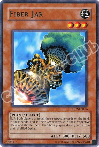 DB2-EN166 Fiber Jar rara (EN) -NEAR MINT-