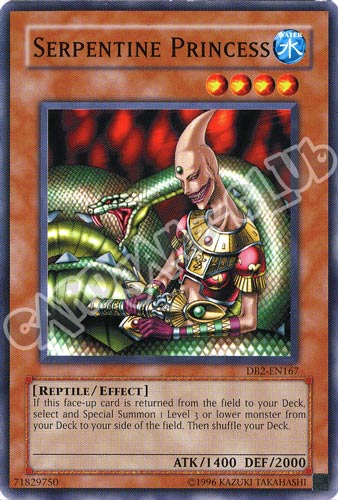 DB2-EN167 Serpentine Princess comune (EN) -NEAR MINT-