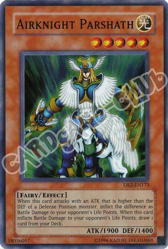 DB2-EN173 Airknight Parshath super rara (EN) -NEAR MINT-