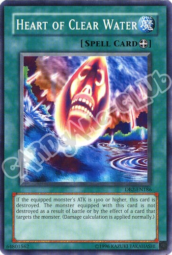 DB2-EN186 Heart of Clear Water comune (EN) -NEAR MINT-