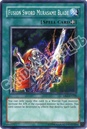 DB2-EN188 Fusion Sword Murasame Blade comune (EN) -NEAR MINT-