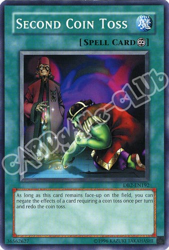 DB2-EN192 Second Coin Toss comune (EN) -NEAR MINT-