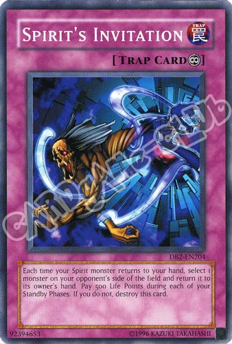 DB2-EN204 Spirit's Invitation comune (EN) -NEAR MINT-