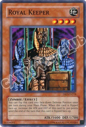 DB2-EN218 Royal Keeper comune (EN) -NEAR MINT-