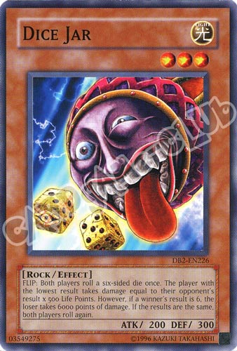 DB2-EN226 Dice Jar comune (EN) -NEAR MINT-
