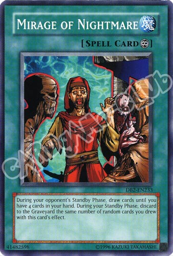 DB2-EN233 Mirage of Nightmare comune (EN) -NEAR MINT-