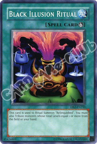 DB2-EN250 Black Illusion Ritual comune (EN) -NEAR MINT-
