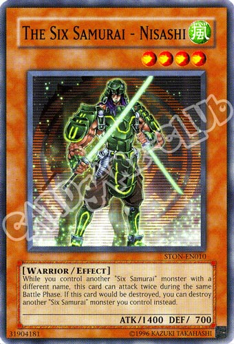 STON-EN010 The Six Samurai-Nisashi comune Unlimited (EN) -NEAR MINT-