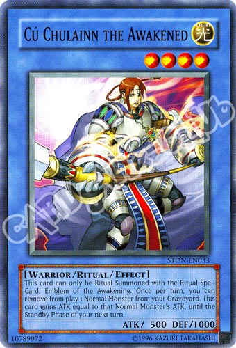 STON-EN033 Cu Chulainn the Awakened comune Unlimited (EN) -NEAR MINT-