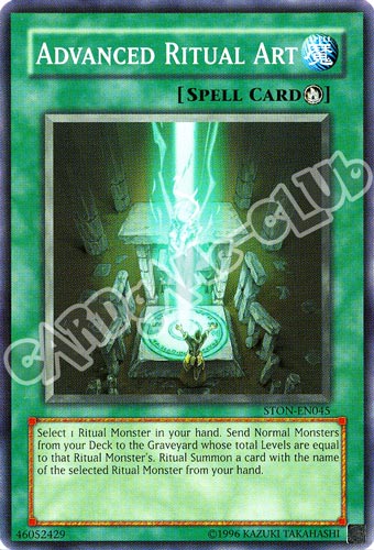 STON-EN045 Advanced Ritual Art comune Unlimited (EN) -NEAR MINT-