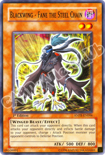 ANPR-EN006 Blackwing-Fane the Steel Chain comune 1st Edition (EN) -NEAR MINT-