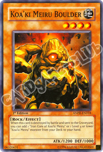 ANPR-EN018 Koa'ki Meiru Boulder comune 1st Edition (EN) -NEAR MINT-