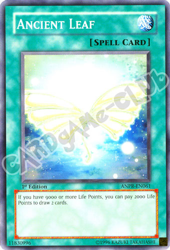 ANPR-EN061 Ancient Leaf comune 1st Edition (EN) -NEAR MINT-