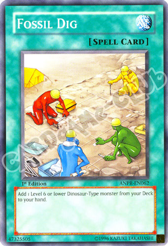 ANPR-EN062 Fossil Dig comune 1st Edition (EN) -NEAR MINT-