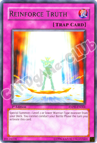 ANPR-EN064 Reinforce Truth rara 1st Edition (EN) -NEAR MINT-