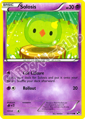 055 / 114 Solosis comune (EN) -NEAR MINT-
