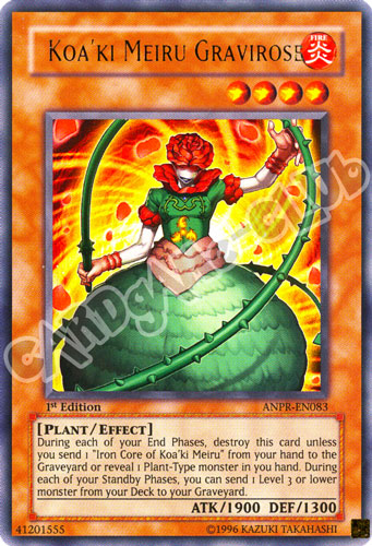 ANPR-EN083 Koa'ki Meiru Gravirose ultra rara 1st Edition (EN) -NEAR MINT-