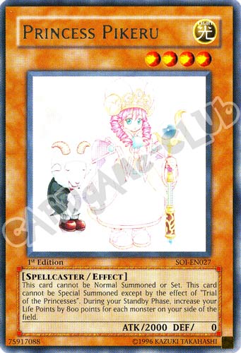 SOI-EN027 Princess Pikeru rara 1st Edition (EN) -NEAR MINT-