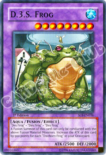 SOI-EN036 D.3.S. Frog comune 1st Edition (EN) -NEAR MINT-