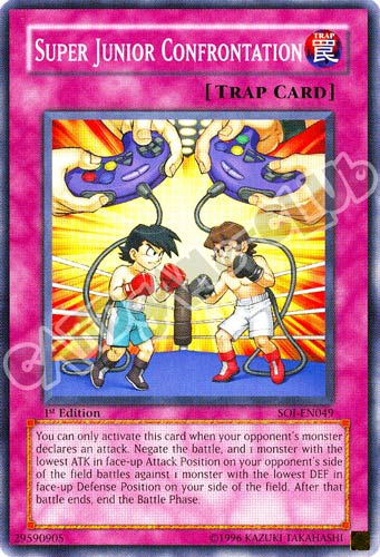 SOI-EN049 Super Junior Confrontation comune 1st Edition (EN) -NEAR MINT-