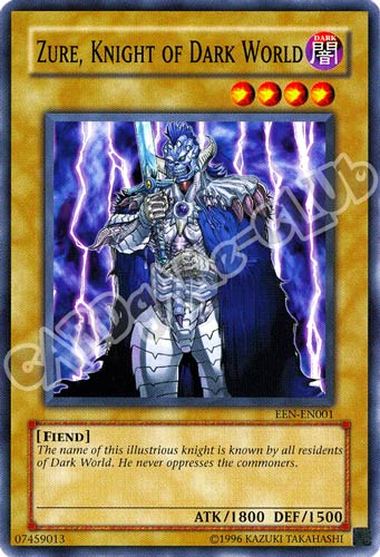 EEN-EN001 Zure, Knight of Dark World comune Unlimited (EN) -NEAR MINT-