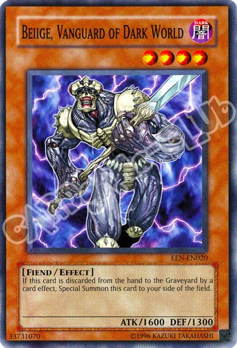 EEN-EN020 Beiige, Vanguard of Dark World comune Unlimited (EN) -NEAR MINT-