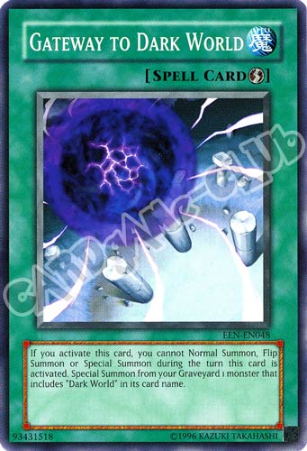 EEN-EN048 Gateway to Dark World comune Unlimited (EN) -NEAR MINT-