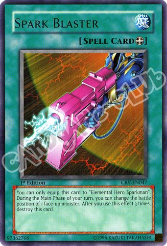 CRV-EN047 Spark Blaster rara 1st Edition (EN) -NEAR MINT-